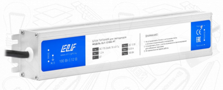 Блок питания ELF герметичный 12100С-PT, 100W